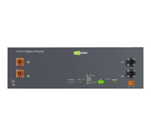 Акумуляторна батарея Ecosolex RS-R51100A LiFePO4 51.2V, 100Ah, 5120Wh