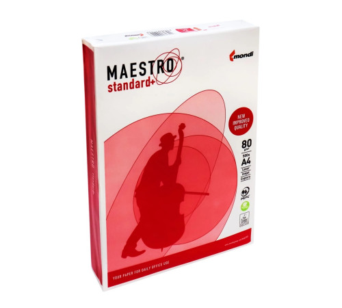 Папір офісний Maestro Standart+ А4 80 г/м2 500 л