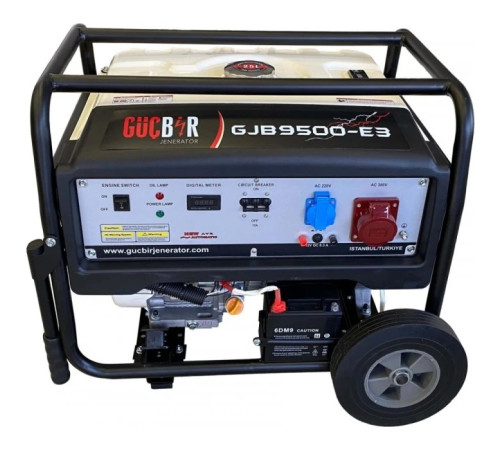 Бензиновий генератор Gucbir GJB9500E-3
