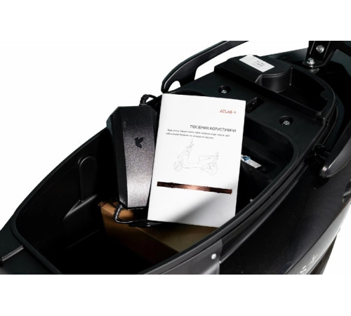 Електроскутер ATLAS Spider 2 Box 2000W Plus Black