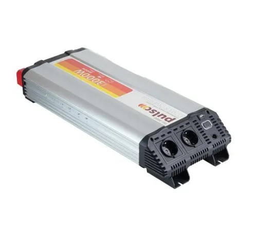 Перетворювач напруги 12V-220V 3000W Pulso ISU-3000 LCD USB-5VDC2.0A