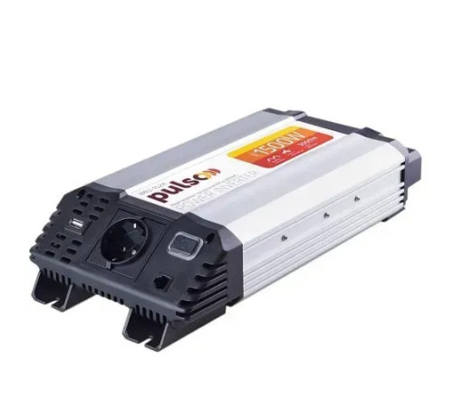Перетворювач напруги інвертор 24V-220V 1500W Pulso IMU-1524