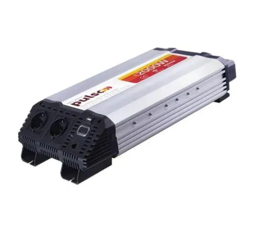 Перетворювач напруги інвертор 24V-220V 2000W Pulso IMU-2024